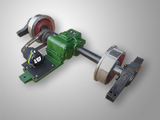 抱軸式電動平車